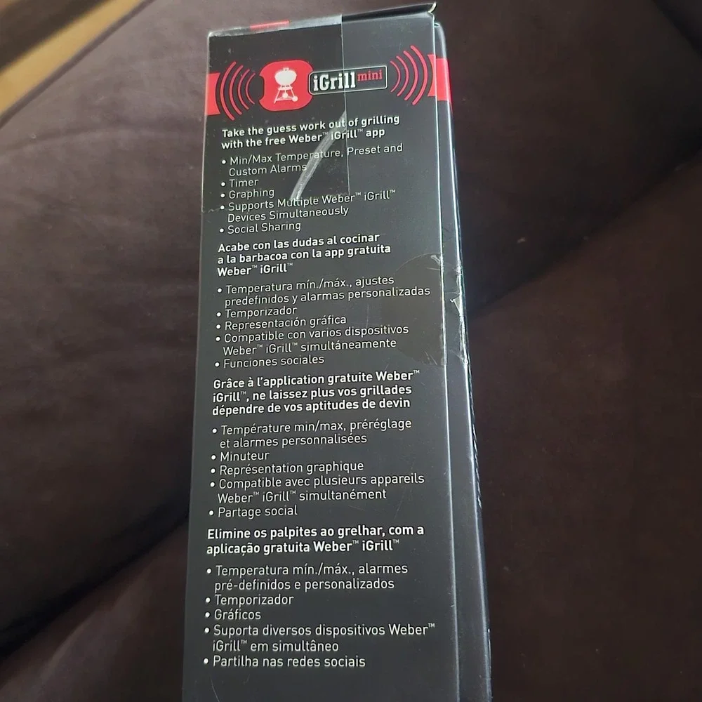 Weber iGrill Mini Digital All Bluetooth Thermometer 2156 - Picture 3 of 6